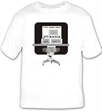 White T Shirt with the image of: Computer Wiz 41Iwgb5%2BnIL. SL160 White T Shirt with the image of: Computer Wiz