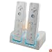 1 New Dual Charger Stand Dock for 2 Nintendo Wii Remote