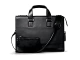 KENNETH COLE Reaction Leather Zip Top Portfolio