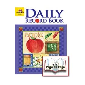 Evan-Moor EMC5403 Daily Record Book School Days Theme