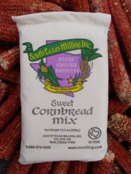 South Texas Milling Sweet Cornbread Mix - 13.4 oz Cloth Bag by Cornbread & Muffin Mixes