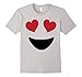 Emoji Shirt With Heart Eyes and A Big Smile T-Shirt Tee