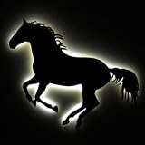 Horse Silhouette Glow Art