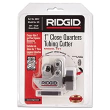 Ridgid 40617 1/4-Inch to 1-1/8-Inch Close Quarters Tubing Cutter
