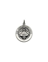 15.00 mm San Juan of Los Lagos Medal in 14K Yellow Gold