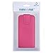 Membrane - Hot Pink Leather Vertical Case for Samsung Galaxy Star Pro (GT-S7260 / S7262 Dual) - Flip Phone Cover