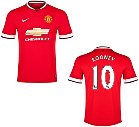 Manchester United Rooney jersey, Manchester United Home jersey 2014 2015 (L)
