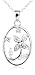 Sterling Silver Cubic Zirconia Flower Pendant