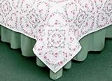 ROSE HEARTS QUILT BLOCKS STAMPED EMBROIDERY-15X15 6/PKG