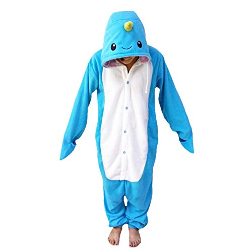 WOTOGOLD Animal Cosplay Costume Unisex Adult Children Narwhal Pajamas