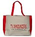 TV ANNOUNCERS LIKE TO BROADCAST IT! Large BELLA TOTEBAG w/ pockets (Choice of Colors)