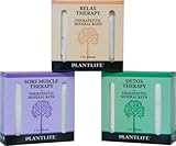Therapeutic Mineral Bath Salt Trio Sampler Set- 3 pack- 3 oz each