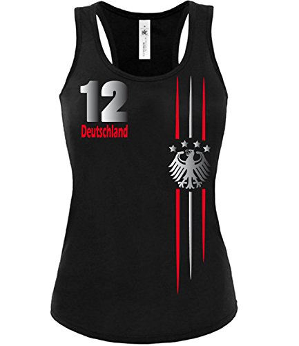 4 STERNE FANSHIRT DEUTSCHLAND FUSSBALL WM 2014 4318(TT-F-SW) Gr. L