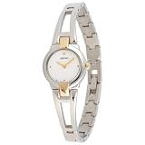Seiko Women's SUJ704 Dress Two-Tone Bangle Watch