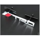3D TRD Racing Grill Grille Emblem Red and Silver Universal Fit All Vehicles