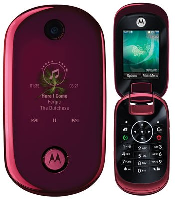 Motorola U9 Quad-band Unlocked Cell Phone in Red
