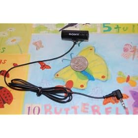 Sony Stereo Clip-on Microphone with 3ft. Extension for MP3, MiniDisc, Flash Drive... by 