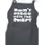 'Don't Mess with the Chef' Black Kitchen Apron, 100% Cotton