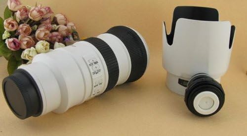 *WHITE Nikon lens 500ml CUP 70-200mm f/2.8G ED VR II AF-S Nikkor Zoom Lens Digital SLR Cameras thermo cup hot water coffee drinks container holder