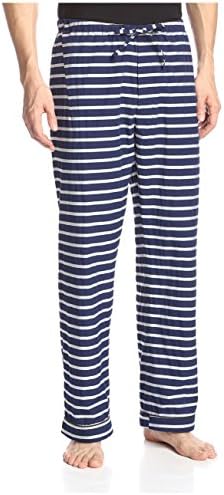 Fingers Crossed Men's Pj Pants, Sea Snake Stripe, 4/X-Large
