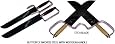 Gungfu Butterfly Swords Steel with Wooden Handle