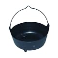 New Black Large Lifesize Witches Cauldron W/ Tag Card Fancy Dress Prop