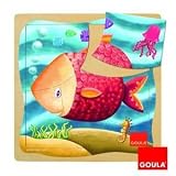Goula - 53096 - Puzzle - Poisson - 5 Pièces