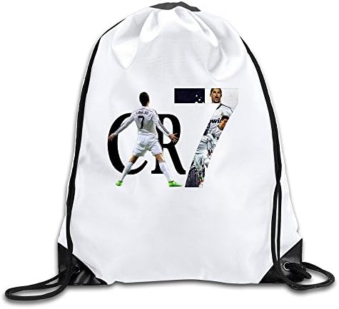 WXMY 2016 UEFA CR7 Cristiano Ronaldo Real Madrid Drawstring Backpack Bag