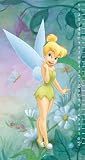 Very Fairy Tinker Bell Prepasted Growth Chart, Measures up to 4-Foot-5-Inch Height