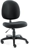 Alera VT48FA10B Swivel Task Chair, Acrylic, Black