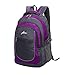 ProEtrade Waterproof For Travel Outdoor Laptop college School backpack daypack (Purple)