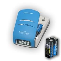 High Performance International AA / AAA Ni-mh Ni-Cd Charger - Battery Tester & Reconditioner, Featuring Blue LCD Status Monitor Includes (8) Premium 2700 MAH Ni-MH Batteries & (2) Heavy Duty Powerex AAA 1000 mAh Rechargeable NiMH