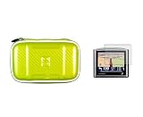 GPS Green Candy Carrying Case for 4.3 inch Magellan Roadmate 1420 1424 1445T 1430 Magellan GPS 2045 4250 + Screen Protector