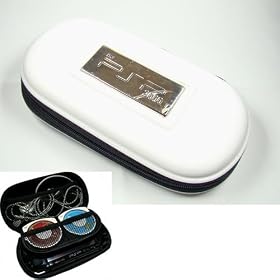 Genuine White Aero Case with Free Buckle for Sony PSP