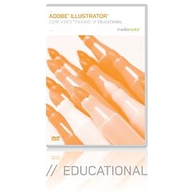 Adobe Illustrator CS4 & CS3 Core Video Training (Student/Teacher) (Mac/PC DVD)