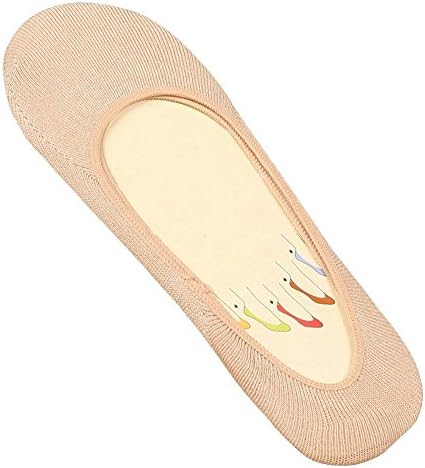 Gxia Women's Simple Thin No Show Socks(Pack of 10)