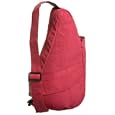 Healthy Back Bag Women's Distressed Nylon Extra Small Sling Backpacks,Strawberry'