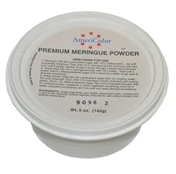 AmeriColor Meringue Powder in a 5 oz. Tub.