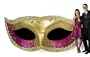 Glittering Mask Standee