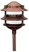 Paradise GL22764CI Low Voltage Cast Aluminum 11-Watt Three Tier Path Light, Copper