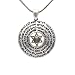 HolyLand-Kabbalah Five Metal Chrysoberyl Heb Protection Pendant