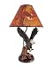 FREE FALL Soaring Eagle 20 Inch Table Lamp w/ Shade