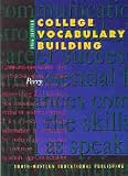 College Vocabulary Building: Text