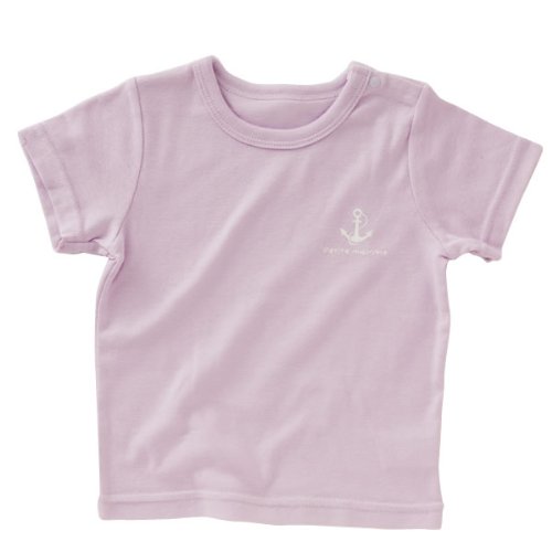 (チャックル) chuckle *Bon chou chou*サーファー風Tシャツ パープル 80cm P2234-80-80