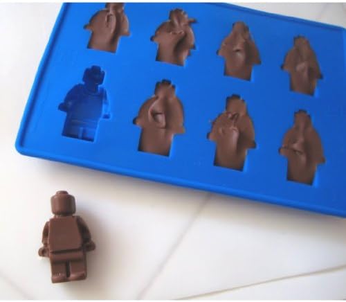 Minifigure Ice Cube Tray or Candy Mold With FREE Ninjago Sticker!