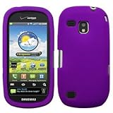 Purple Silicone Skin / Case / Cover for Samsung Continuum / SCH-I400