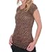 O'Neill Juniors' Animal Attraction All Over Burnout Short Sleeve Henley