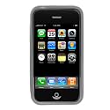 Black Durable Soft Gel Skin Cover Case for Apple Iphone 3G, Iphone 3G S 3GS Smartphone
