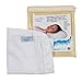 SnoozeWise® Hypoallergenic Pillow Cover Zip Encasement with Sleeping Mask and Earplugs (1 Pack 22.4x14.4 inches) 100% Polyester. Prevents Dust Mites, Odors, Allergies, Asthma, Mold. Machine Washable.
