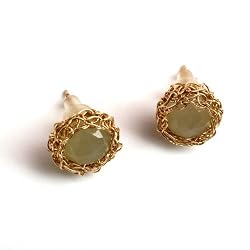 Jade Earrings by Orit Haddad